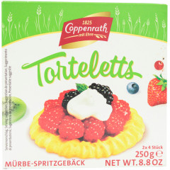 Tortoletki Coopnerath backerei z ciasta piaskowego 