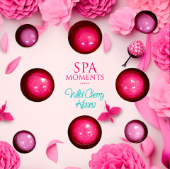 Zestaw Spa Moments kule do kąpieli Wild Cherry Kisses 