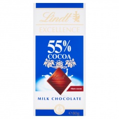 Lindt EXCELLENCE Supermilk 55% 80g