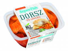 Superfish Dorsz po grecku 150 g z widelczykiem