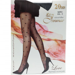 Rajstopy janmar love damskie wzorzyste 
