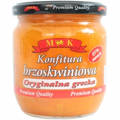 Konfitura M&k brzoskwiniowa
