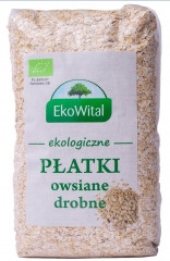Płatki ekowital owsiane drobne bio 