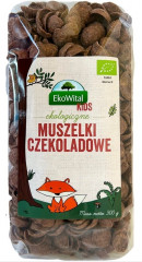 Płatki Ekowital kids eko muszelki czekoladowe 300g 