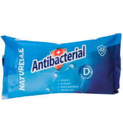 Chusteczki odświeżające antybakteryjne z d'panthenolem 