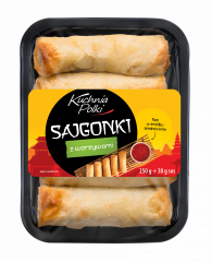 Sajgonki kuchnia polki z warzywami 