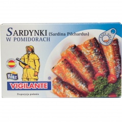 Sardynki w pomidorach 