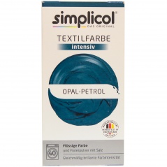 Simplicol barwnik do tkanin intensywny - opal petrol 