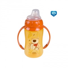 Kubek treningowy z silikonowym ustnikiem i uchwytami