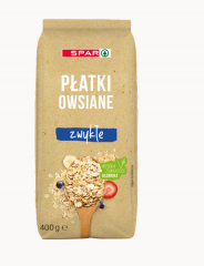 Płatki owsiane Spar zwykłe 