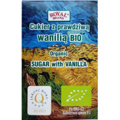 Cukier Royal Brand z prawdziwą wanilią bio 