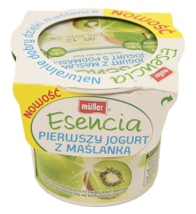 Jogurt Esencia z maślanką jabłko-kiwi 