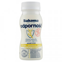 Jogurt bakoma pitny odporność pigwa ananas imbir 