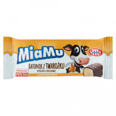 Mlekovita Mia Mu Batonik twarogowy waniliowy 40g  kart. 9 szt.