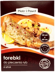 Torebki do pieczenia ryb Piotr i Paweł 