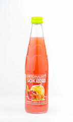 Sok 100% oryginalny jabłko-liczi-pitahaja 330ml but 