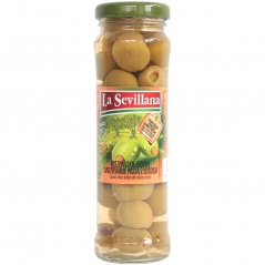 Oliwki La Sevillana z pastą łososiową 