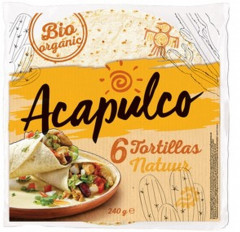 Tortilla Acapulco bio (6 szt.) 