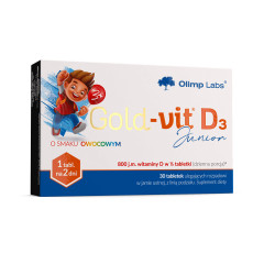 Gold -Vit D3 Junior 30t