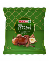 Draże Spar orzeszki laskowe w czekoladzie 