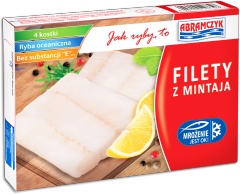 ABRAMCZYK Mintaj Kostki Z Filetów Bez Skóry Bez Dodatków 400G
