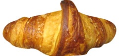 Ciastko croissant z malinami-delifrance 
