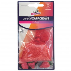 Brumm - zapach samochodowy " Truskawka " - perełki 