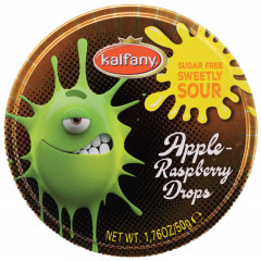 Cukierki kalfany smak malina jabłko 
