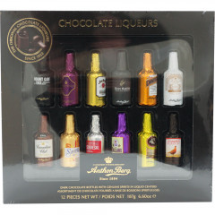 Czekoladki Anthon Berg buteleczki z likierem czarne 