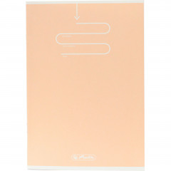 Zeszyt herlitz a5 32 kartek linia potrójna pastel color blocking 