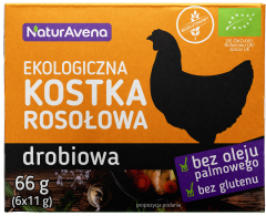 Kostka rosołowa drobiowa bio 