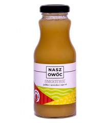 Smoothie nasz owoc jabłko gruszka agrest 250ml but. 