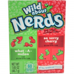 Cukierki Nerds arbuz-wiśnia 