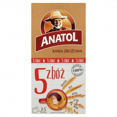 Anatol kawa zbożowa 5 zbóż - expressowa 147g Delecta