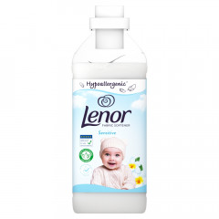 Lenor Fabric Softener Sensitive Płyn zmiękczający do płukania tkanin 850 ml