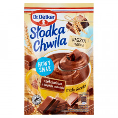 Dr. Oetker Słodka Chwila Kaszka manna czekoladowa z belgijską czekoladą