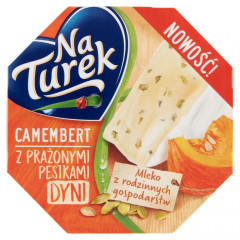 NaTurek Camembert z prażonymi pestkami dyni 120g