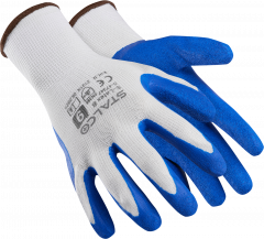 Rękawice Stalco poliestrowe s-latex b 10" 