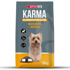 Karma dla psa Spar sucha bogata w drób z wołowiną 750g 