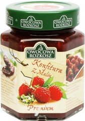 Konfitura owocowa rozkosz z malin 