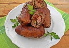 Zrazy wołowe + koszt opak. 0,31 zł 