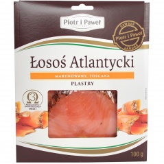 Łosoś atlantycki toscana plastry 