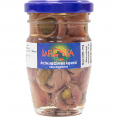 Anchois nadziewane kaparami 