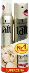 Zestaw Taft lakier + pianka Taft Keratin Complete 