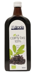 Sok 100 % z czarnego bzu bio 