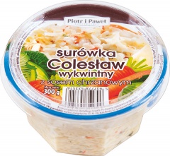 Surówka Piotr i Paweł Colesław Wykwintny z sosem chrzanowym 