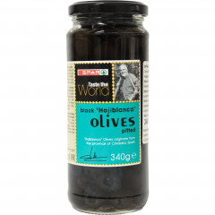 Spar oliwki czarne drylowane 