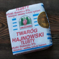 Twaróg krajanka tłusty hajnówka 