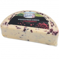 Ser Wensleydale z żurawiną 