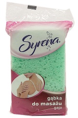 SYRENA GAJA gąbka do masażu